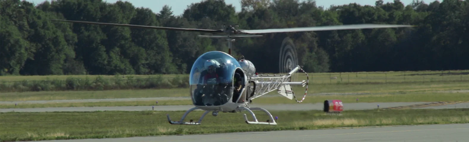 AAO_Bell47_Flight_Instruction Bell 47 G-2 Flight Training